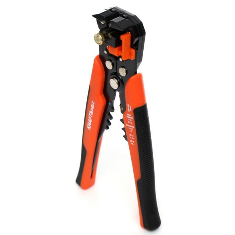 Casa si Gradina - Constructii - Scule de mana si unelte - Clesti si patenti - Cleste multifunctional, Kraft&Dele KD10543, cu accesorii, 0.5-2.5 mm² - Infinity.ro