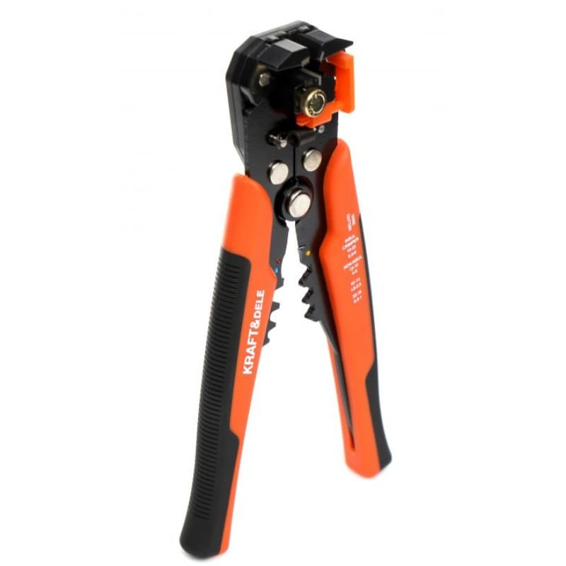 Casa si Gradina - Constructii - Scule de mana si unelte - Clesti si patenti - Cleste multifunctional, Kraft&Dele KD10543, cu accesorii, 0.5-2.5 mm² - Infinity.ro