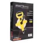 Casa si Gradina - Constructii - Scule electrice si accesorii - Aparate de masura - Ruleta cu banda fibra de sticla, Kraft&Dele, 50 m, KD10428 - Infinity.ro