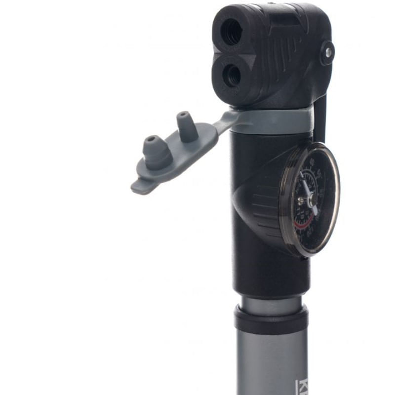 Sport si Outdoor - Ciclism - Accesorii pentru biciclete - Pompe biciclete - Pompa pentru bicicleta, Kraft&Dele, cu manometru, KD11823 - Infinity.ro