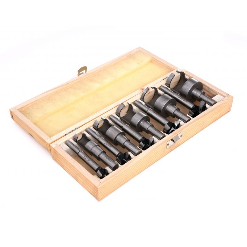 Casa si Gradina - Constructii - Scule electrice si accesorii - Seturi si accesorii pentru gaurit si insurubat - Set carote si freze pentru lemn, Kraft&Dele, 10 elemente, KD979 - Infinity.ro