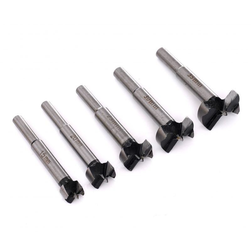 Casa si Gradina - Constructii - Scule electrice si accesorii - Seturi si accesorii pentru gaurit si insurubat - Set carote si freze pentru lemn, Kraft&Dele, 10 elemente, KD979 - Infinity.ro