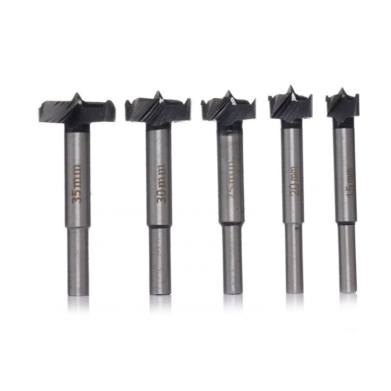 Casa si Gradina - Constructii - Scule electrice si accesorii - Seturi si accesorii pentru gaurit si insurubat - Set carote si freze pentru lemn, Kraft&Dele, 10 elemente, KD979 - Infinity.ro