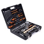 Casa si Gradina - Constructii - Scule de mana si unelte - Chei si truse chei - Trusa profesionala scule, Kraft&Dele KD10468, 60 piese, otel CrV - Infinity.ro