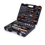 Casa si Gradina - Constructii - Scule de mana si unelte - Chei si truse chei - Trusa profesionala scule, Kraft&Dele KD10468, 60 piese, otel CrV - Infinity.ro