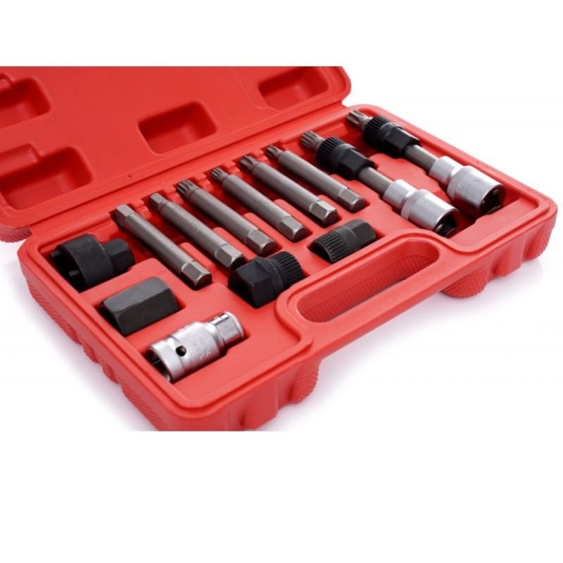 Casa si Gradina - Constructii - Scule de mana si unelte - Chei si truse chei - Set chei alternator, Kraft&Dele KD10179, 13 piese - Infinity.ro