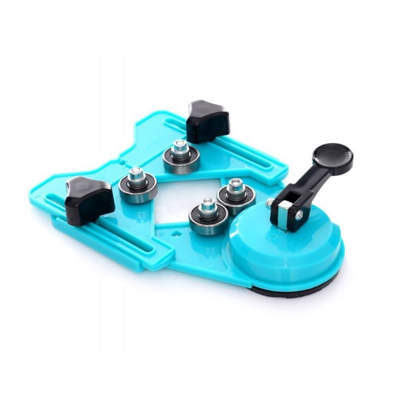 Casa si Gradina - Constructii - Scule electrice si accesorii - Seturi si accesorii pentru gaurit si insurubat - Ghidaj pentru burghie, Kraft&Dele, KD10386, 4 rulmenti, clema excentrica - Infinity.ro