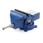 Casa si Gradina - Constructii - Scule electrice si accesorii - Menghine si cleme fixare - Menghina triaxiala, Kraft&Dele, rotativa cu nicovala, 150 mm - Infinity.ro