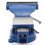 Casa si Gradina - Constructii - Scule electrice si accesorii - Menghine si cleme fixare - Menghina triaxiala, Kraft&Dele, rotativa cu nicovala, 150 mm - Infinity.ro