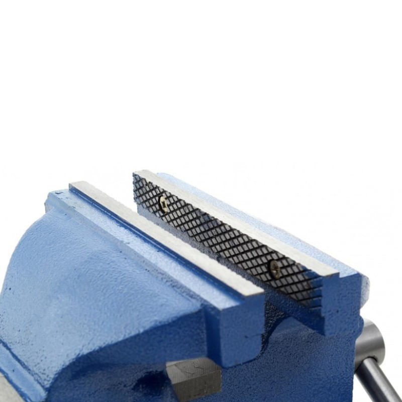 Casa si Gradina - Constructii - Scule electrice si accesorii - Menghine si cleme fixare - Menghina triaxiala, Kraft&Dele, rotativa cu nicovala, 150 mm - Infinity.ro