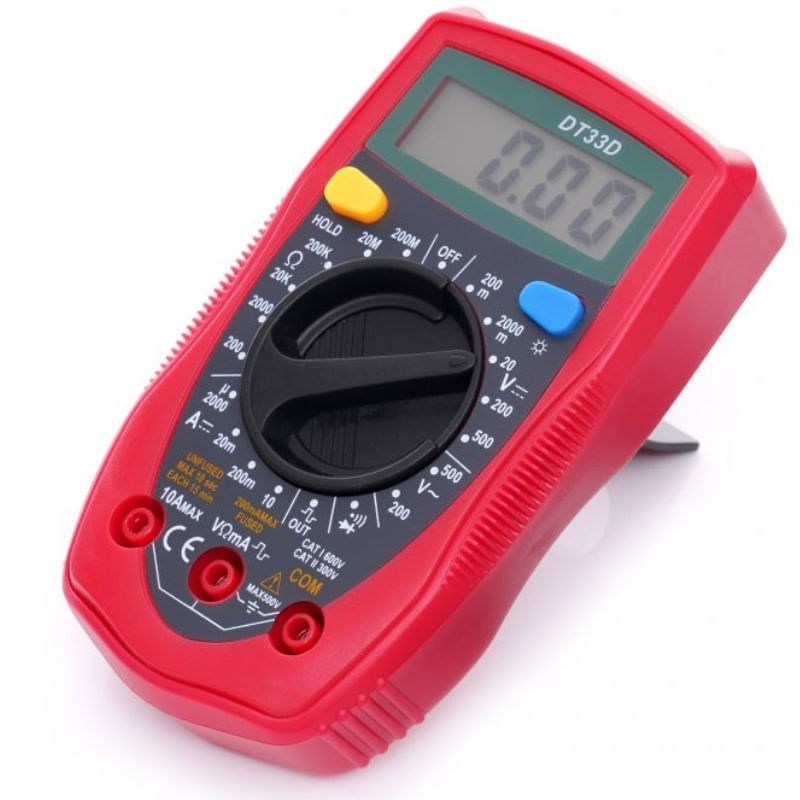 Casa si Gradina - Constructii - Scule electrice si accesorii - Aparate de masura - Multimetru digital, Kraft&Dele KD11403, universal, 500 V, 150 g - Infinity.ro