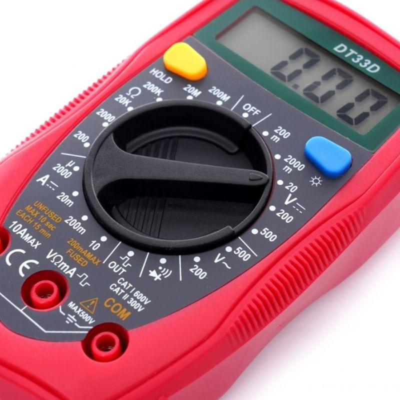 Casa si Gradina - Constructii - Scule electrice si accesorii - Aparate de masura - Multimetru digital, Kraft&Dele KD11403, universal, 500 V, 150 g - Infinity.ro