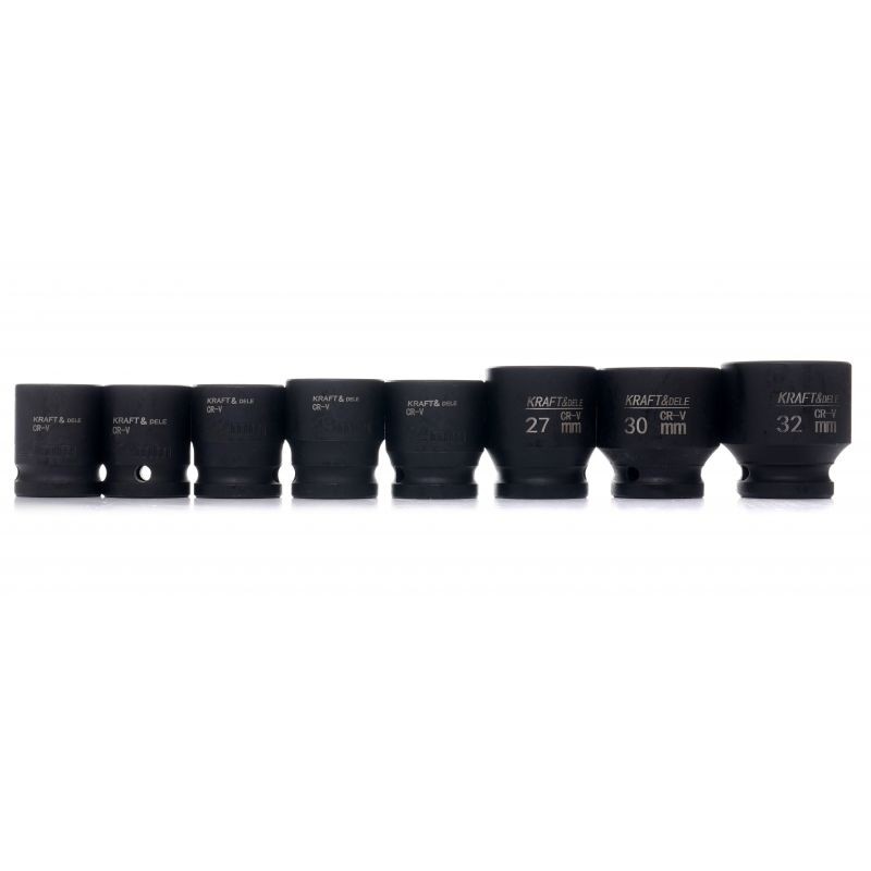 Casa si Gradina - Constructii - Scule de mana si unelte - Chei si truse chei - Set 35 chei tubulare impact, Kraft&Dele, 1/2", KD11756 - Infinity.ro