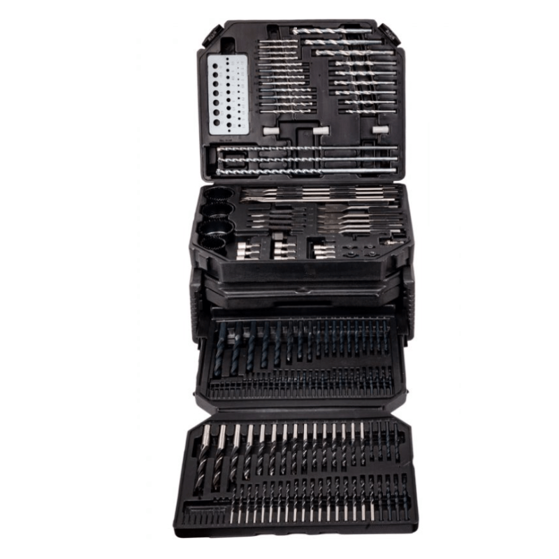 Casa si Gradina - Constructii - Scule electrice si accesorii - Seturi si accesorii pentru gaurit si insurubat - Set burghie, dalti, carote, biti, 300 piese - Infinity.ro