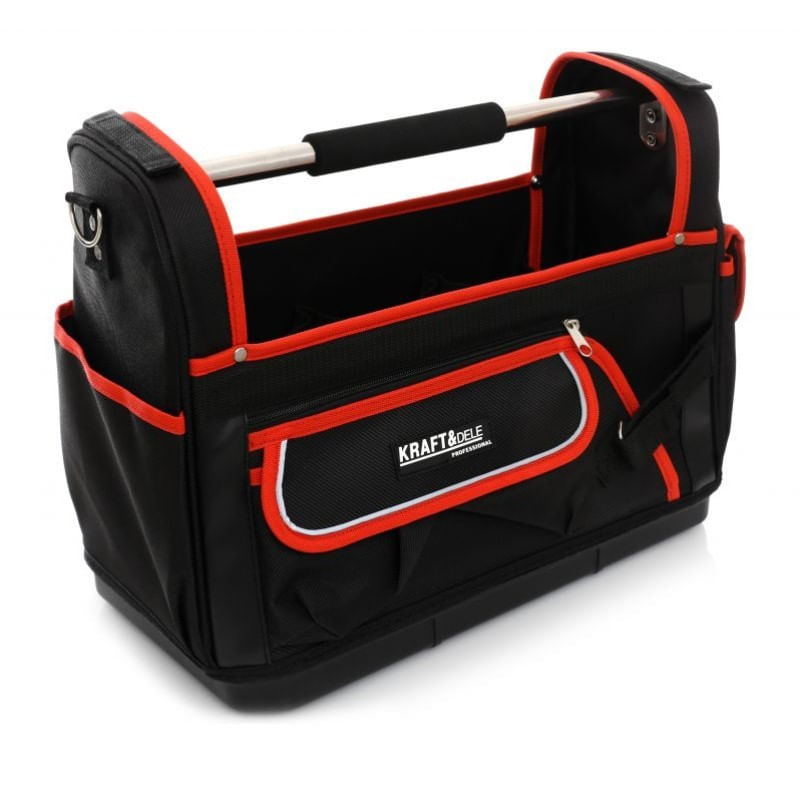 Casa si Gradina - Constructii - Depozitare, transport si protectie - Organizatoare si cutii scule - Geanta pentru scule, Kraft&Dele, 9 buzunare - Infinity.ro