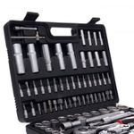 Casa si Gradina - Constructii - Scule de mana si unelte - Chei si truse chei - Set chei tubulare, 108 piese, EC303, Kraft&Dele - Infinity.ro