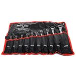 Casa si Gradina - Constructii - Scule de mana si unelte - Chei si truse chei - Set chei combinate, Kraft&Dele, 10 piese, KD10929 - Infinity.ro