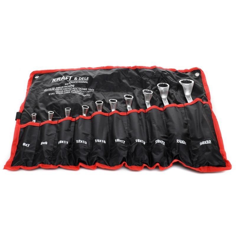Casa si Gradina - Constructii - Scule de mana si unelte - Chei si truse chei - Set chei combinate, Kraft&Dele, 10 piese, KD10929 - Infinity.ro