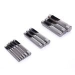 Casa si Gradina - Constructii - Scule electrice si accesorii - Seturi si accesorii pentru gaurit si insurubat - Set 12 dornuri, pentru gaurire 3-19mm, KD11202, Kraft&Dele - Infinity.ro