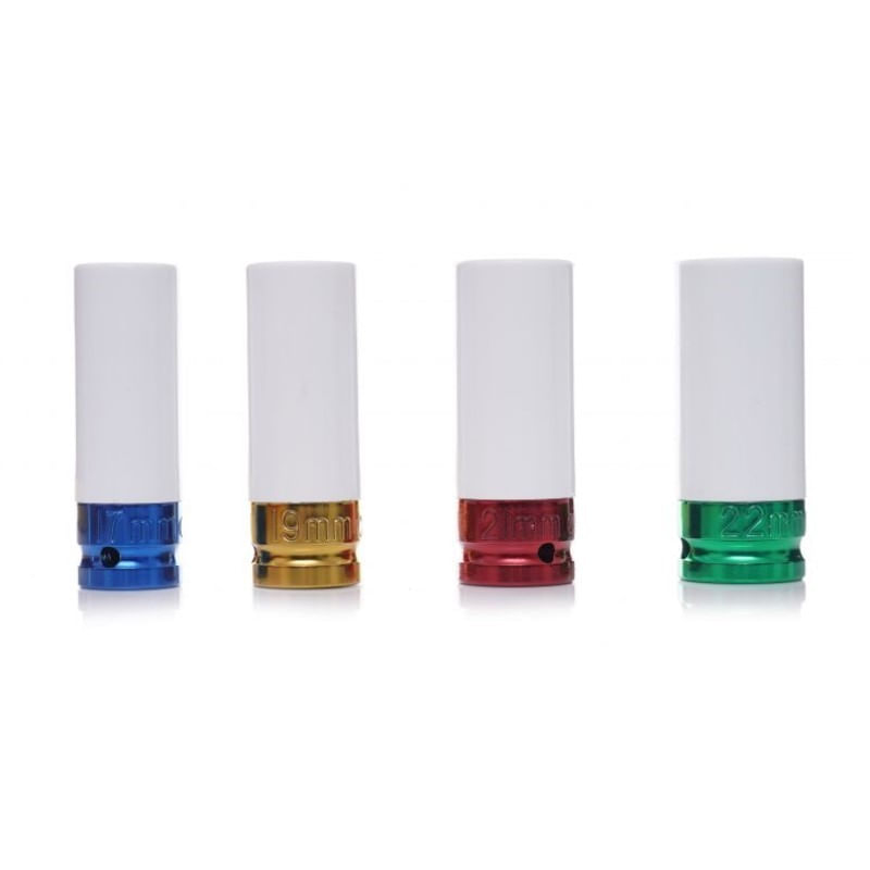 Casa si Gradina - Constructii - Scule de mana si unelte - Chei si truse chei - Set de chei tubulare, Kraft&Dele, impact 1/2", 4 piese, 17/19/21/22 mm - Infinity.ro