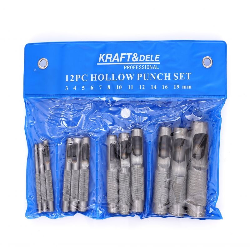 Casa si Gradina - Constructii - Scule electrice si accesorii - Seturi si accesorii pentru gaurit si insurubat - Set 12 dornuri, pentru gaurire 3-19mm, KD11202, Kraft&Dele - Infinity.ro