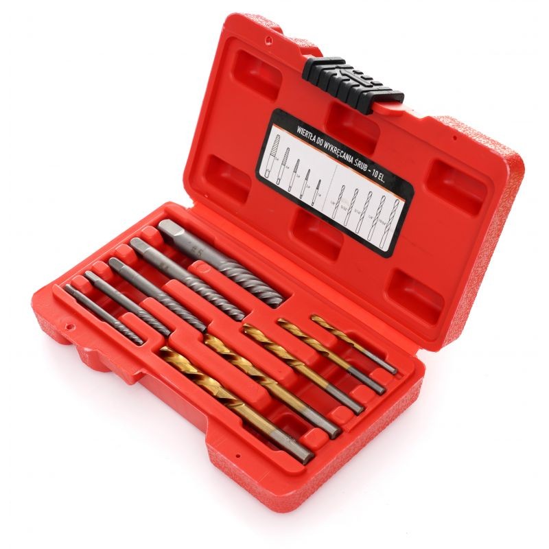 Casa si Gradina - Constructii - Scule electrice si accesorii - Seturi si accesorii pentru gaurit si insurubat - Set burghie pentru slabirea suruburilor deteriorate, Kraft&Dele, KD11790 - Infinity.ro