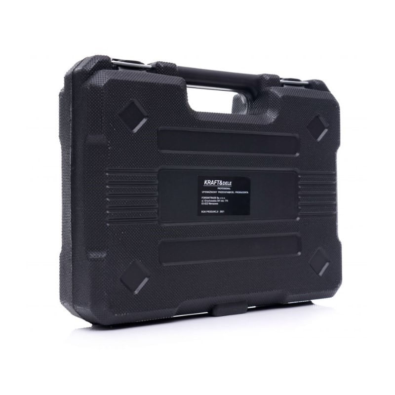 Casa si Gradina - Constructii - Scule de mana si unelte - Chei si truse chei - Trusa profesionala scule, Kraft&Dele KD10469, 46 piese, biti, surubelnite, clichet, soclu - Infinity.ro