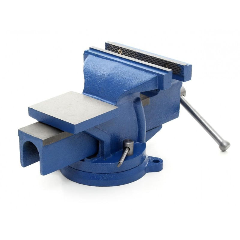 Casa si Gradina - Constructii - Scule electrice si accesorii - Menghine si cleme fixare - Menghina triaxiala rotativa cu nicovala, 100mm, KD1101, Kraft&Dele - Infinity.ro