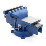 Casa si Gradina - Constructii - Scule electrice si accesorii - Menghine si cleme fixare - Menghina triaxiala rotativa cu nicovala, 100mm, KD1101, Kraft&Dele - Infinity.ro