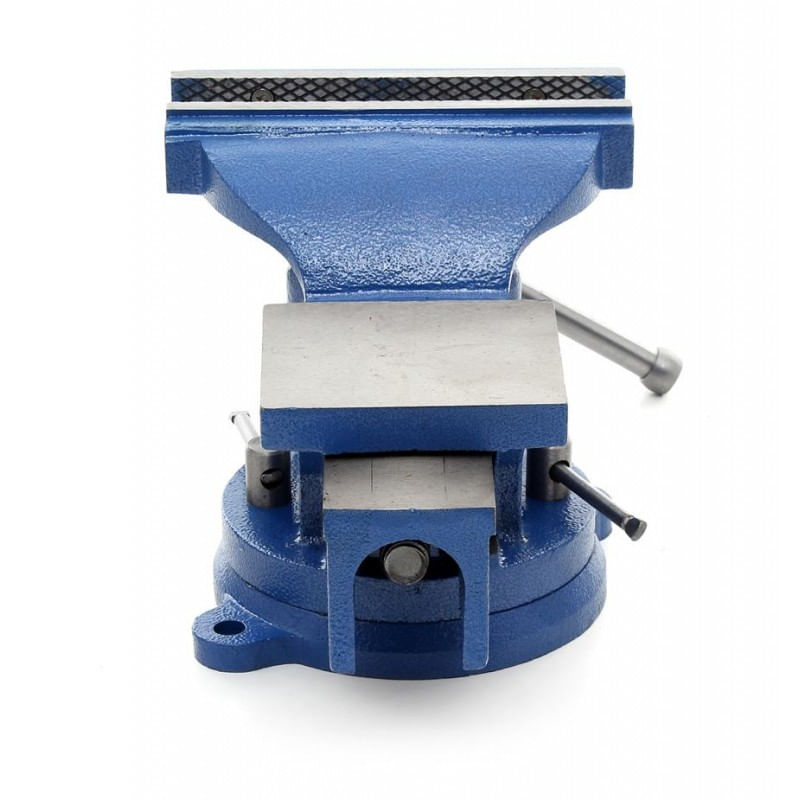 Casa si Gradina - Constructii - Scule electrice si accesorii - Menghine si cleme fixare - Menghina triaxiala rotativa cu nicovala, 100mm, KD1101, Kraft&Dele - Infinity.ro