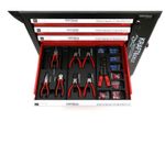 Casa si Gradina - Constructii - Depozitare, transport si protectie - Organizatoare si cutii scule - Dulap profesional cu scule, Kraft&Dele KD362, 263 piese, cu 6 sertare - Infinity.ro