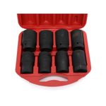 Casa si Gradina - Constructii - Scule de mana si unelte - Chei si truse chei - Set 8 chei tubulare impact, Kraft&Dele KD10216,  3/4" - Infinity.ro