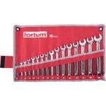 Casa si Gradina - Constructii - Scule electrice si accesorii - Seturi si accesorii pentru gaurit si insurubat - Chei combinate, FORTUM, 4730201, 6-24mm, 16 pcs - Infinity.ro