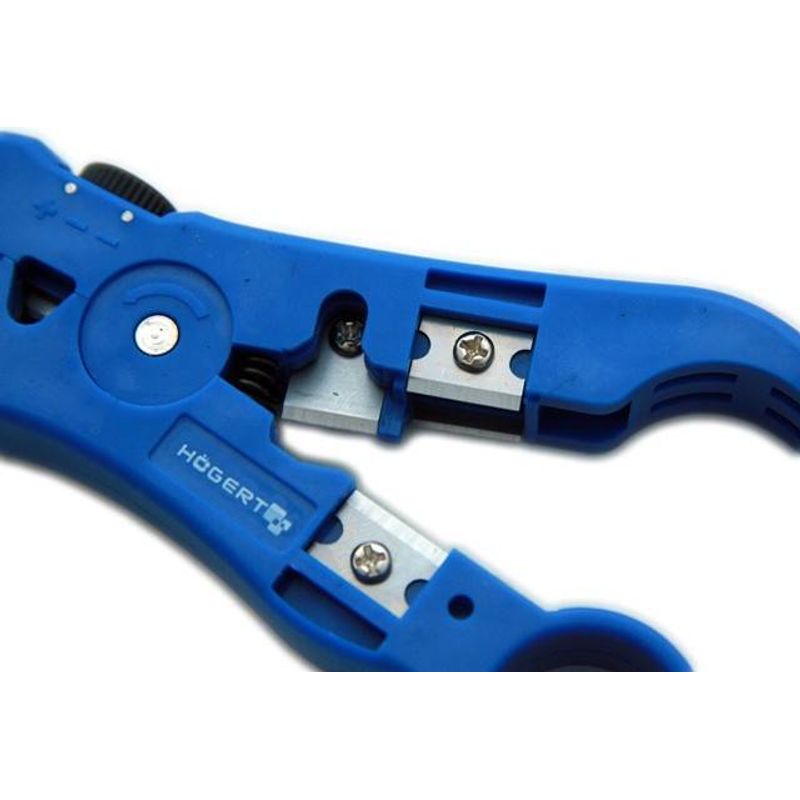 Casa si Gradina - Constructii - Scule de mana si unelte - Clesti si patenti - Cleste profesional de dezizolat si taiat, Hogert, universal, pentru cabluri 125 mm - Infinity.ro