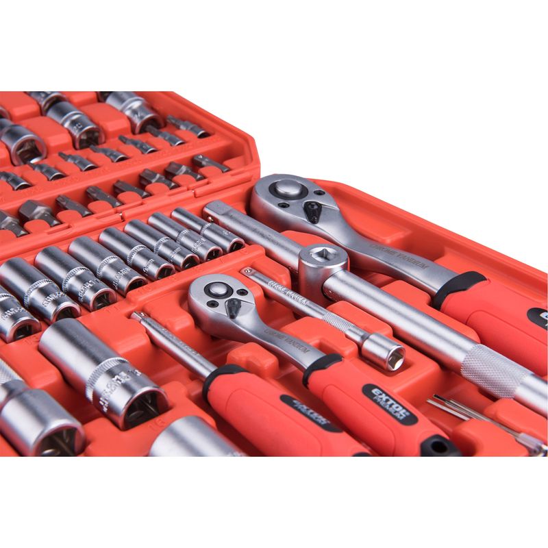 Casa si Gradina - Constructii - Scule de mana si unelte - Clesti si patenti - Set tubulare, EXTOL PREMIUM, 8818338, CrV, S2 - Infinity.ro