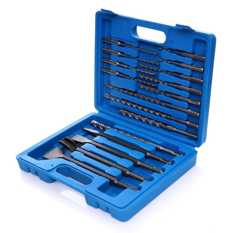 Casa si Gradina - Constructii - Scule de mana si unelte - Ciocane si dalti - Set 17 piese, burghie si dalti pentru beton Tagred-TA4148 - Infinity.ro