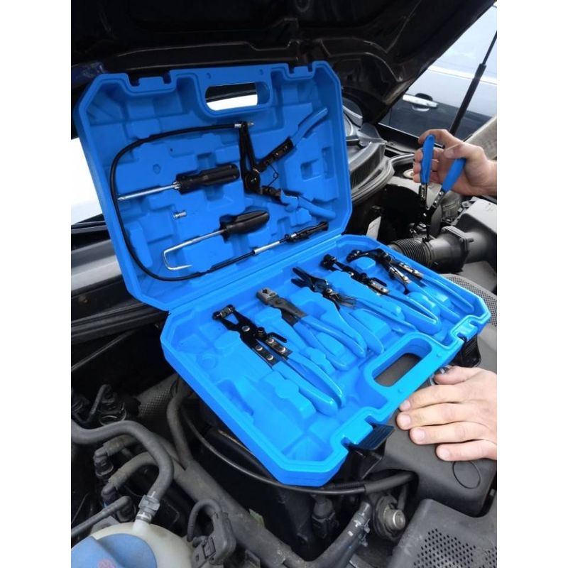 Casa si Gradina - Constructii - Scule de mana si unelte - Clesti si patenti - TA1019- Set 9 buc, clesti de prindere pentru furtun, bride si coliere Tagred - Infinity.ro