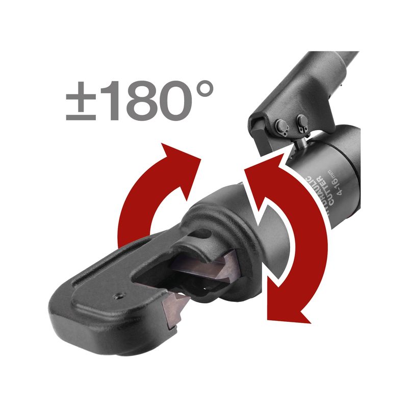 Casa si Gradina - Constructii - Scule de mana si unelte - Clesti si patenti - Cleste hidraulic fier-beton, FORTUM, 4900172, ⌀4-16mm, 60kN - Infinity.ro