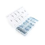 Casa si Gradina - Constructii - Scule electrice si accesorii - Seturi si accesorii pentru gaurit si insurubat - Set capete metalice pentru gresare, Kraft&Dele, 110 elemente, KD10507 - Infinity.ro