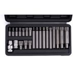 Casa si Gradina - Constructii - Scule electrice si accesorii - Seturi si accesorii pentru gaurit si insurubat - Set biti spline, Kraft&Dele, M4 - M18, 22 buc, KD10539 - Infinity.ro