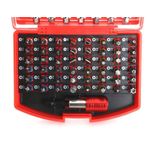 Casa si Gradina - Constructii - Scule electrice si accesorii - Seturi si accesorii pentru gaurit si insurubat - Set 56 accesorii, biti, 1/4" 25 mm, 75 mm din CrV TORX, TA1206, Tagred - Infinity.ro