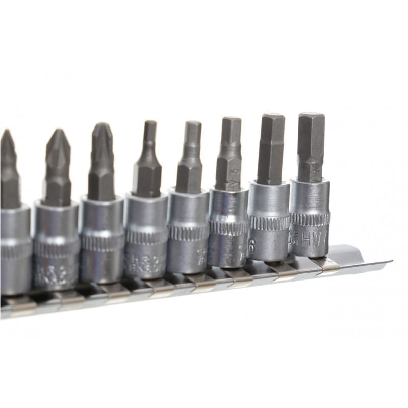 Casa si Gradina - Constructii - Scule electrice si accesorii - Seturi si accesorii pentru gaurit si insurubat - Set de biti, de 1/4", KD10240, Kraft&Dele - Infinity.ro