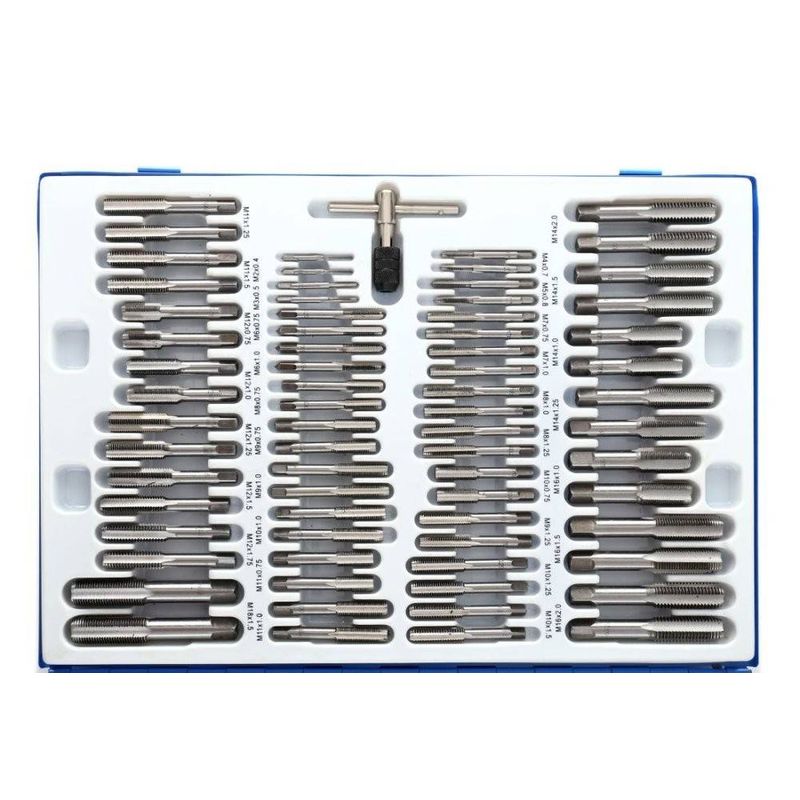 Casa si Gradina - Constructii - Scule de mana si unelte - Chei si truse chei - TA4016- Set trusa tarozi si filiere 110 elemente Tagred - Infinity.ro