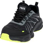 Casa si Gradina - Constructii - Echipamente de lucru - Incaltaminte protectia muncii - Adidasi de lucru barbati, Reis, protectie S1P SR cu bombeu si lamela otel, BRHOOF Gri 44 - Infinity.ro