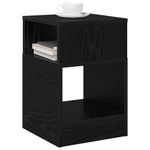 Casa si Gradina - Mobilier - Mese si birouri - Mese living - Masa laterala 2 pcs Stejar Negru 30,5 x 30 x 45 cm - Infinity.ro