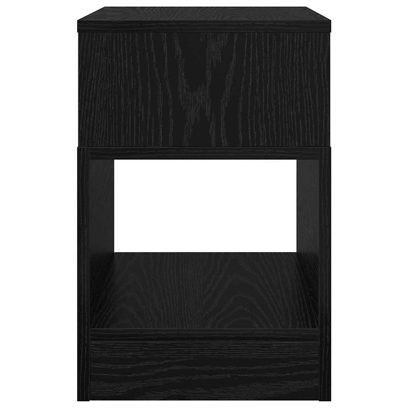 Casa si Gradina - Mobilier - Mese si birouri - Mese living - Masa laterala 2 pcs Stejar Negru 30,5 x 30 x 45 cm - Infinity.ro