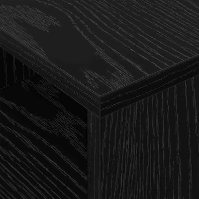 Casa si Gradina - Mobilier - Mese si birouri - Mese living - Masa laterala 2 pcs Stejar Negru 30,5 x 30 x 45 cm - Infinity.ro