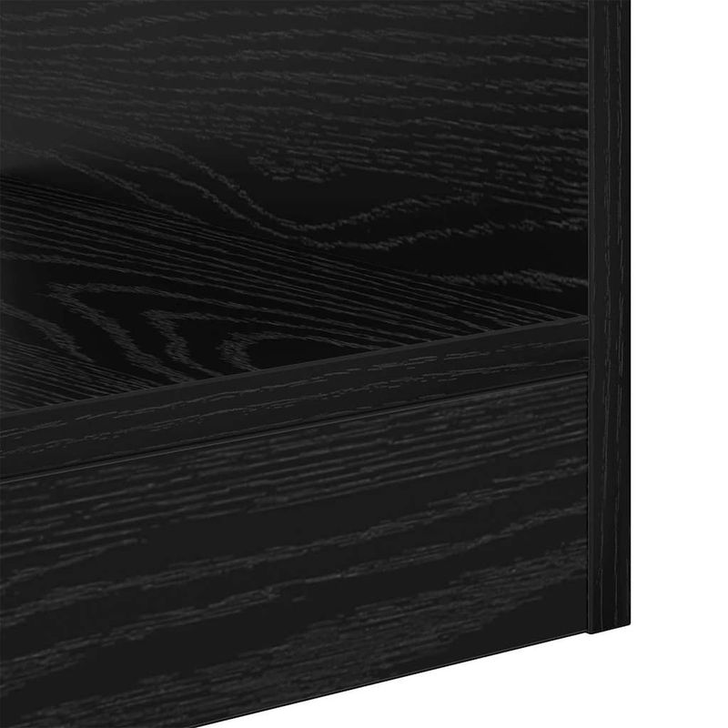 Casa si Gradina - Mobilier - Mese si birouri - Mese living - Masa laterala 2 pcs Stejar Negru 30,5 x 30 x 45 cm - Infinity.ro