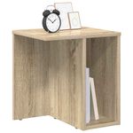 Casa si Gradina - Mobilier - Mese si birouri - Mese living - Masa laterala Stejar Sonoma 37 x 32 x 40 cm Lemn compozit - Infinity.ro
