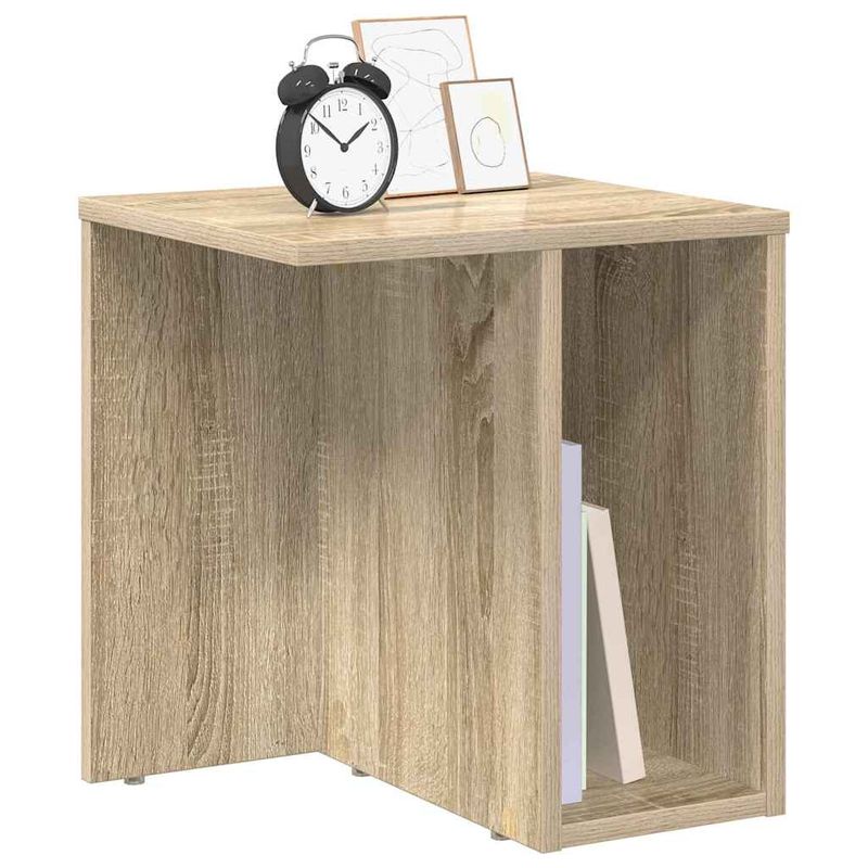 Casa si Gradina - Mobilier - Mese si birouri - Mese living - Masa laterala Stejar Sonoma 37 x 32 x 40 cm Lemn compozit - Infinity.ro
